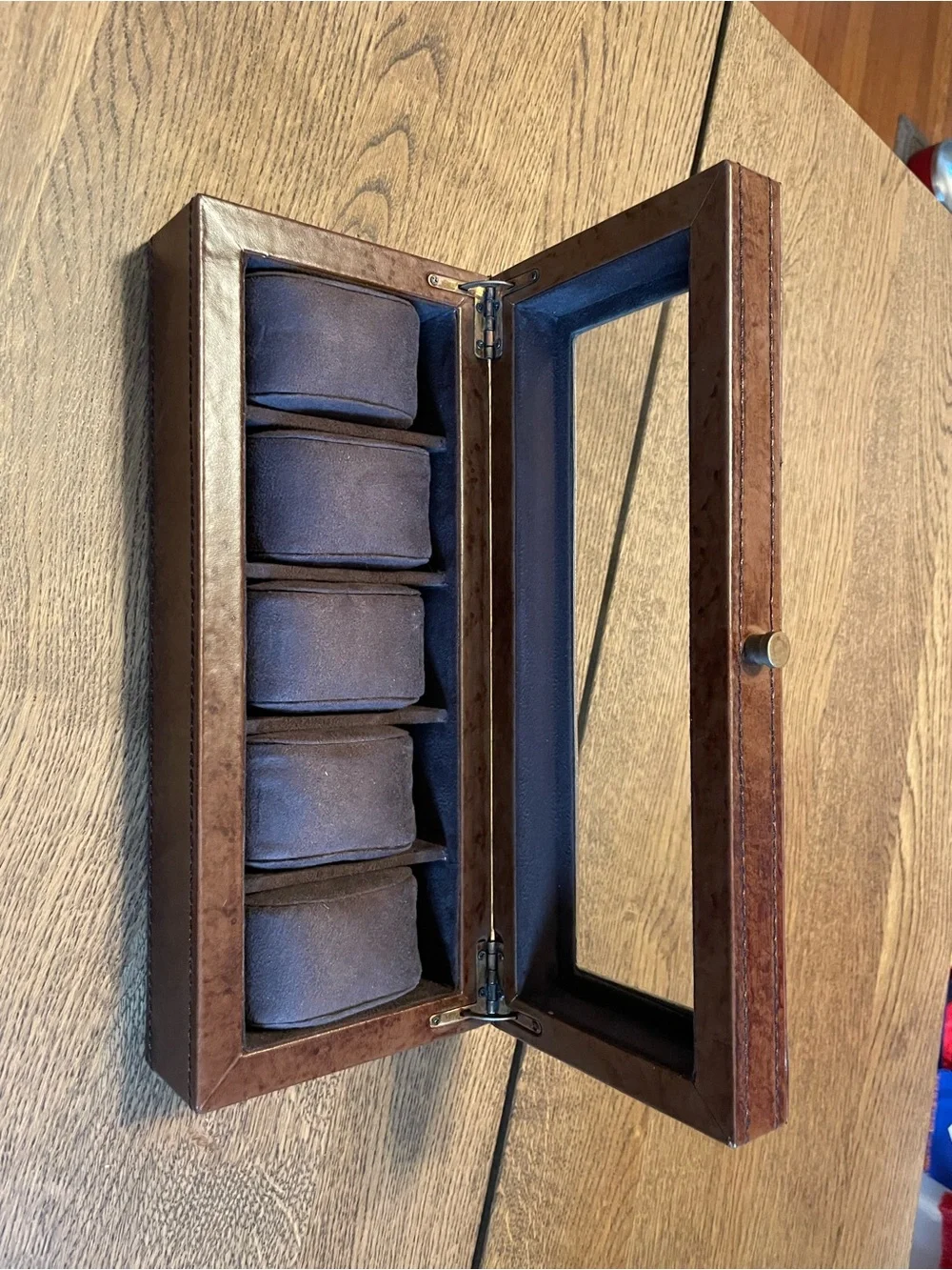 Leather Watch/Jewelry Storage Case